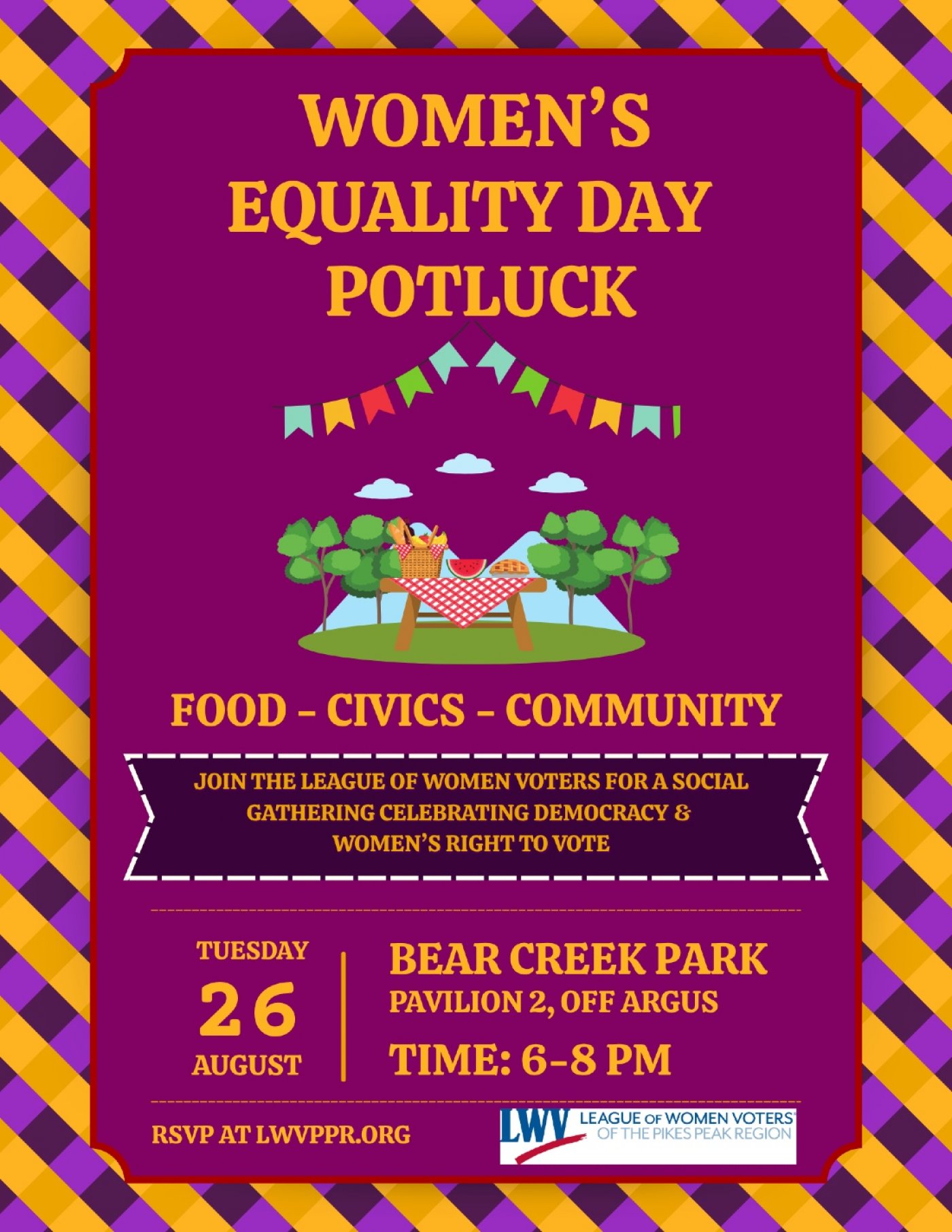 Women's Equality Day Potluck