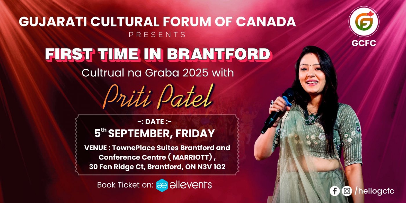 Priti Patel Live Graba Brantford - 2025