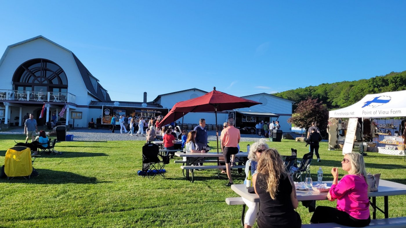 Friday Night Food Trucks, Live Music & Farmers Market at Millbrook Vineyards & Winery