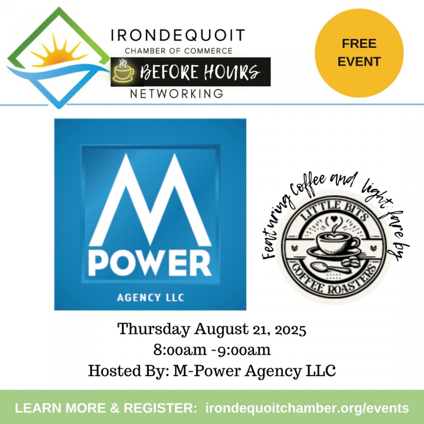 Before Hours Networking at M-Power Agency, LLC