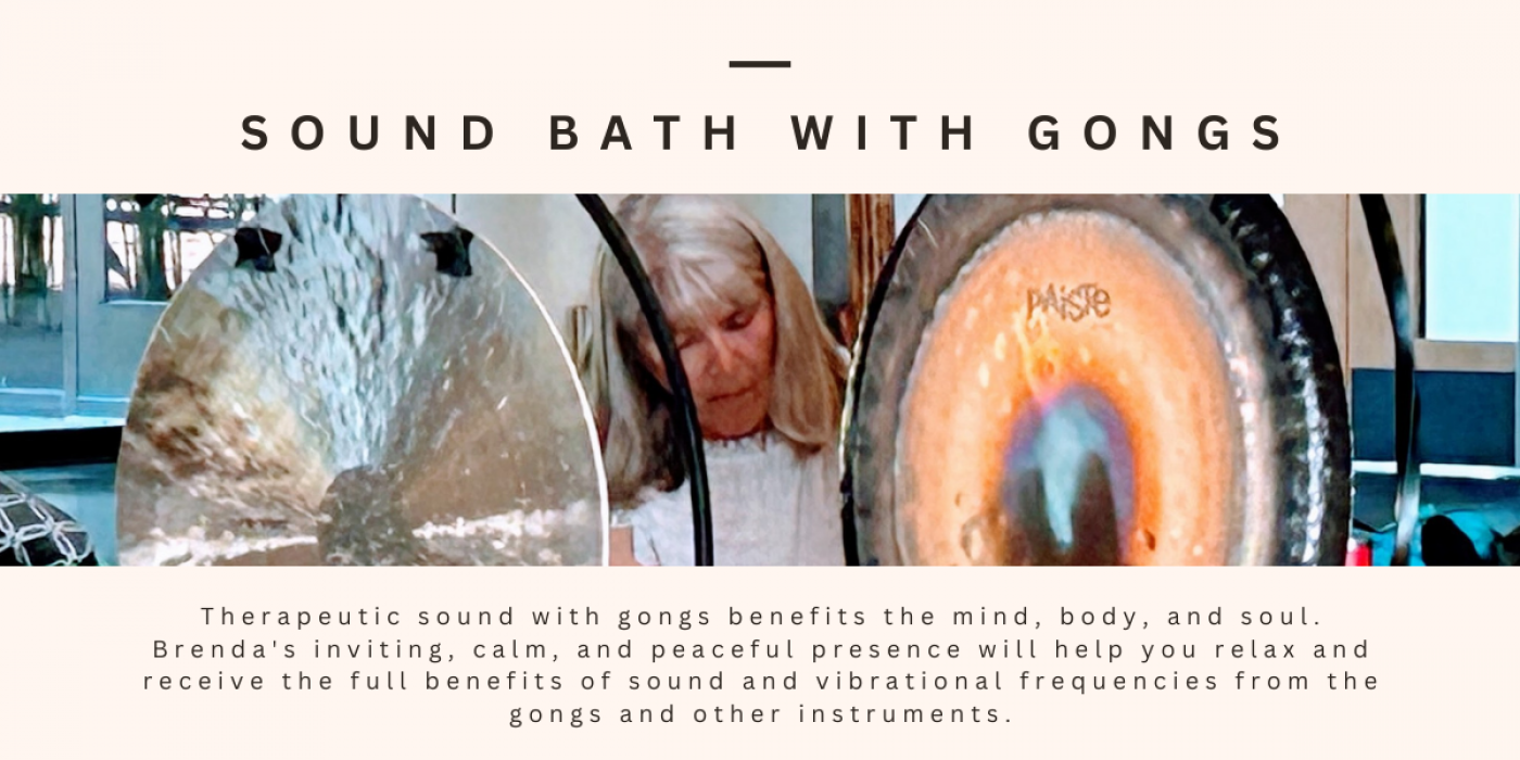 Sound Bath with Gongs