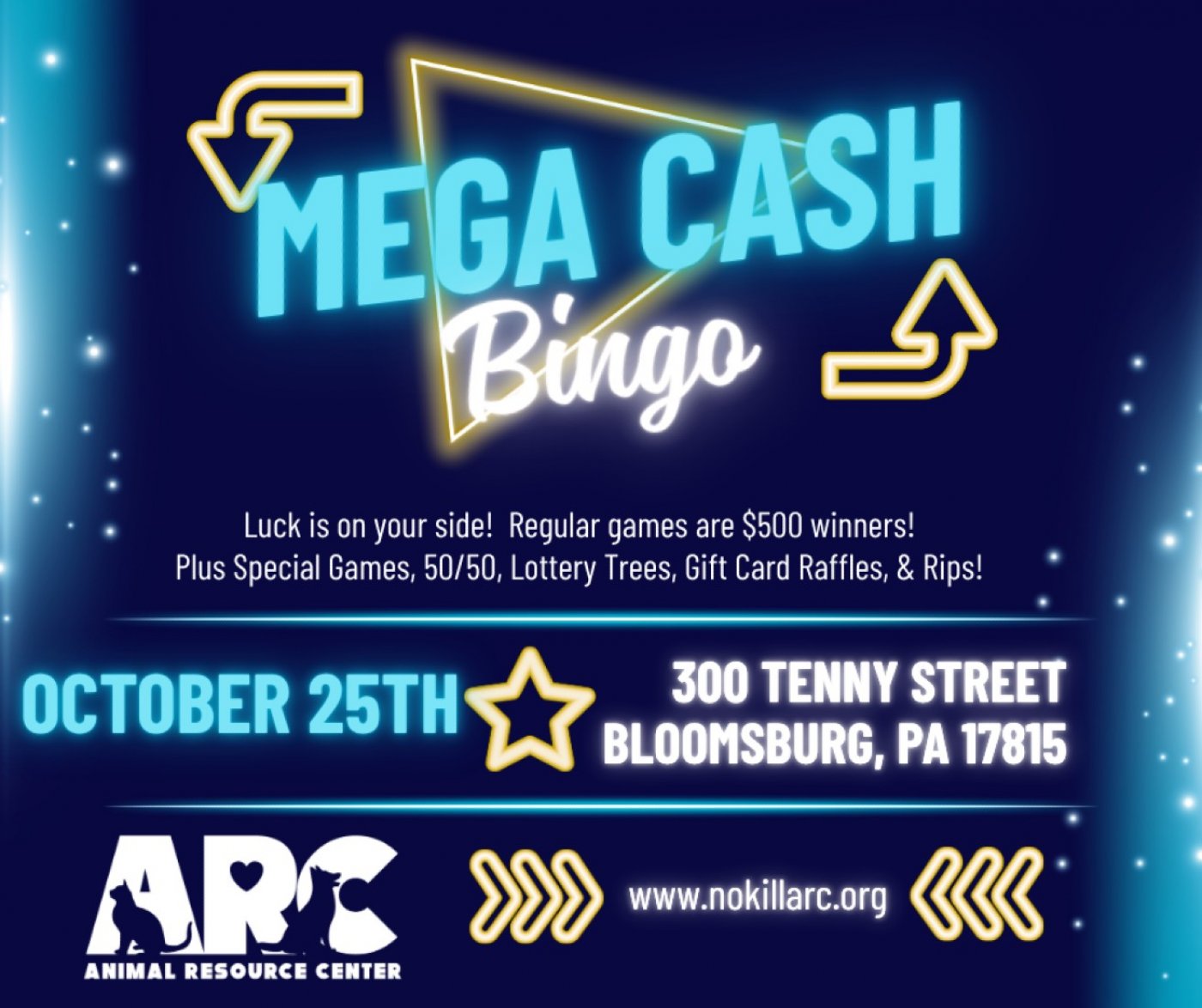 MEGA Cash Bingo