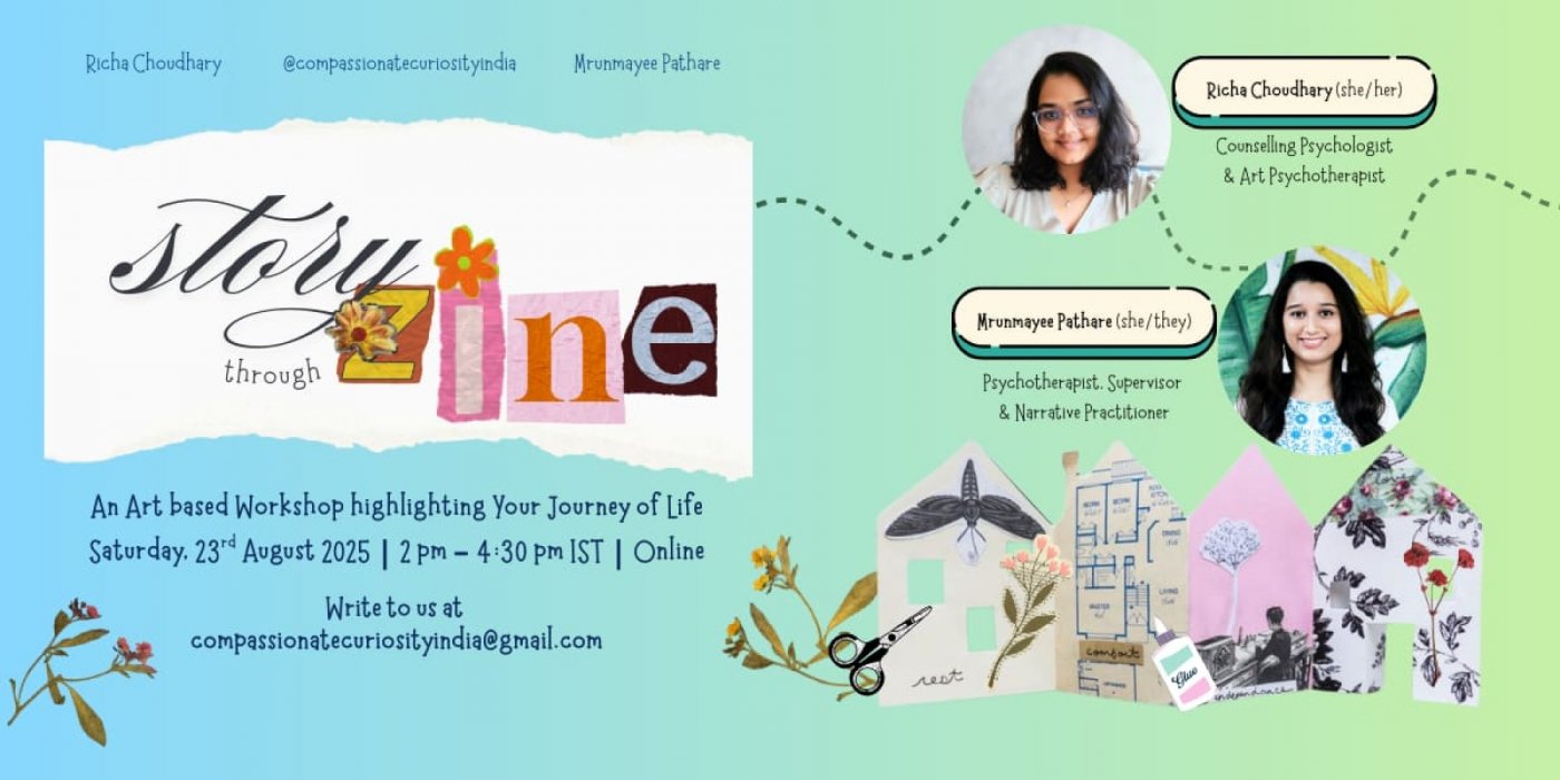 Your Story Through Zine (Art Based Workshop)