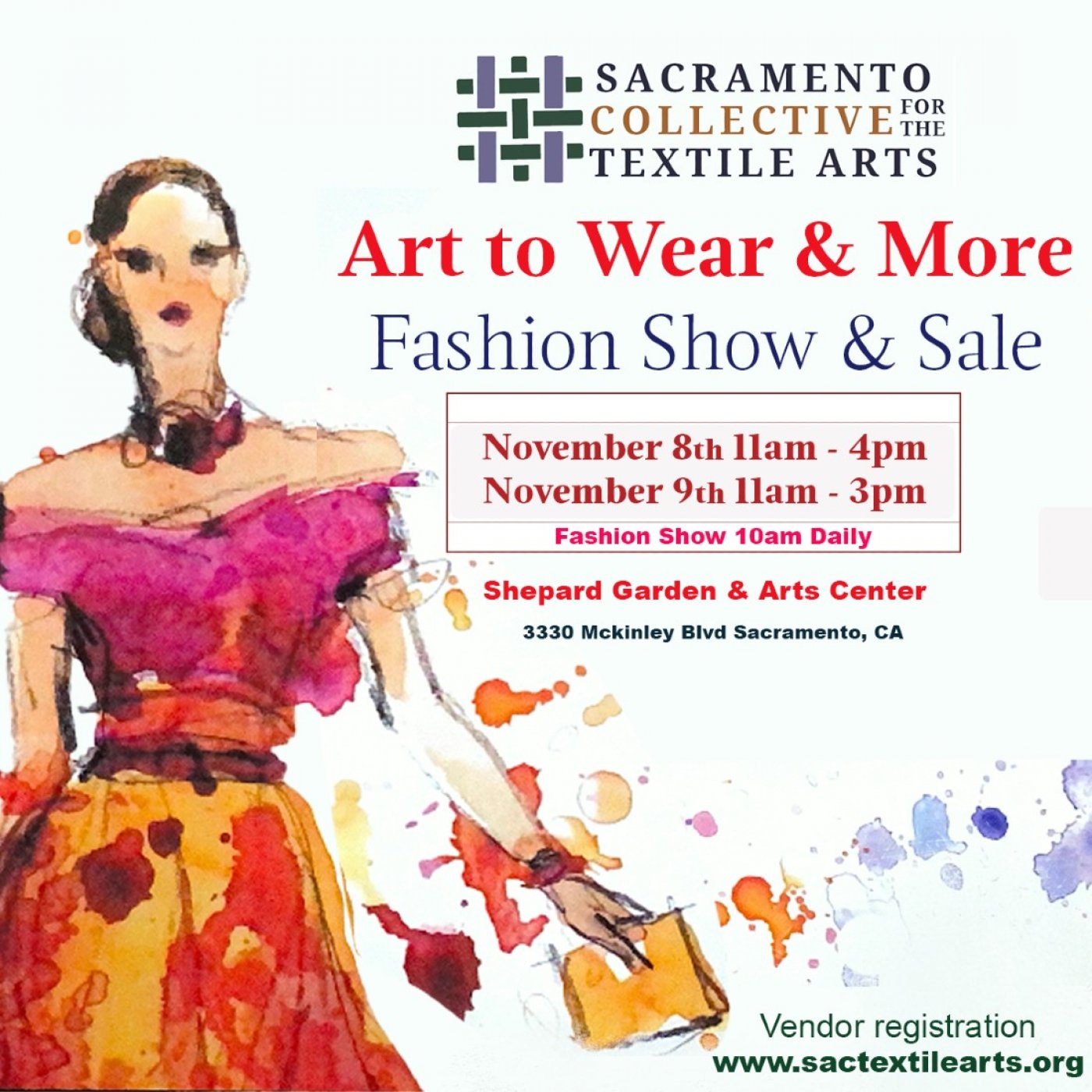 Art to Wear Fashion Show and Sale