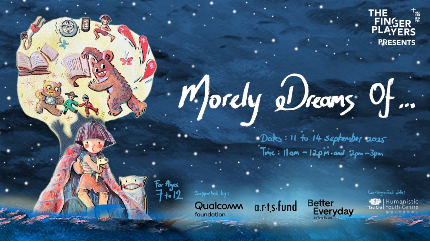 Morely Dreams Of... - Free Puppetry Performance, suitable for ages 7-12
