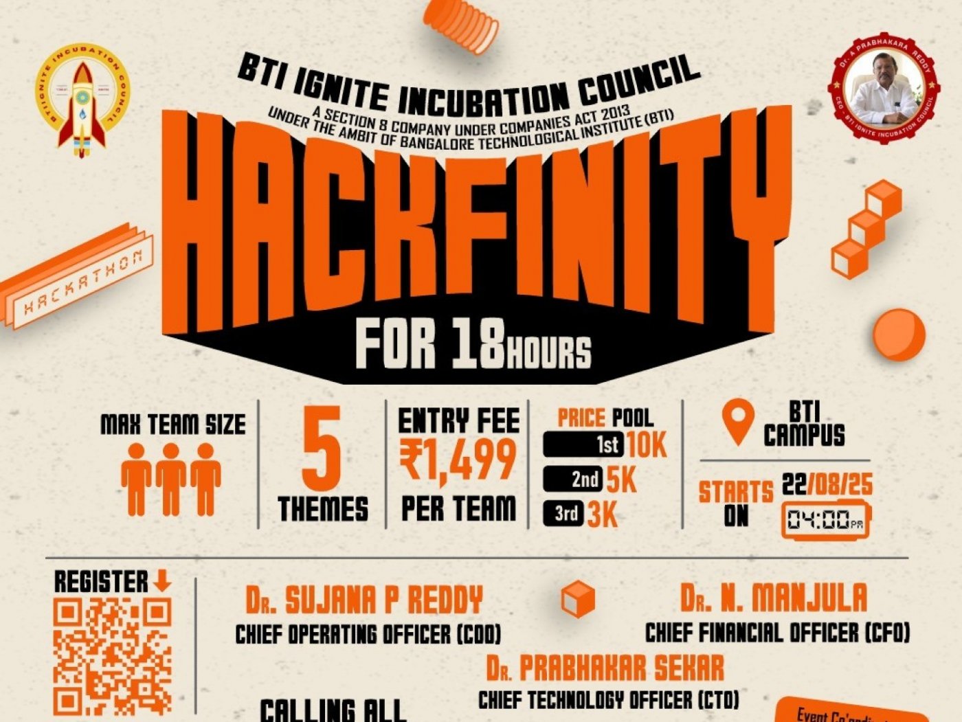 Hackfinity - 18Hrs Intense Hackathon