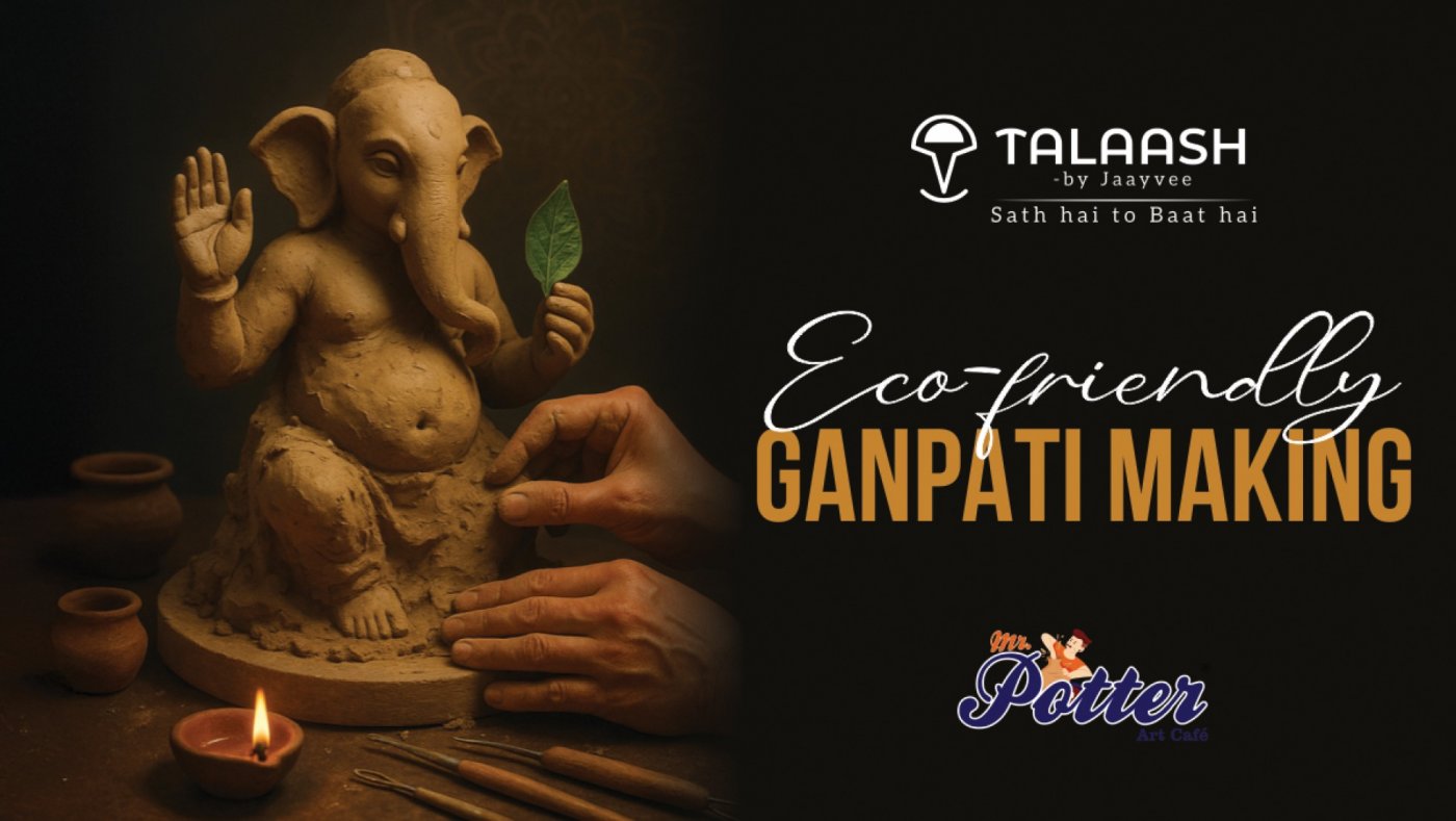 Eco-Friendly Ganpati Making Workshop (with Refreshments & Prasad)