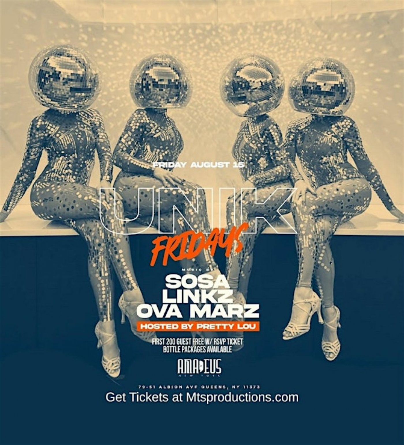 Unik Fridays at Amadeus Nightclub Queens NY \u2013 August 15th, 2025