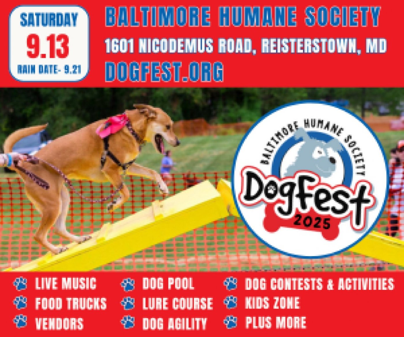 Baltimore Humane Society- Dogfest