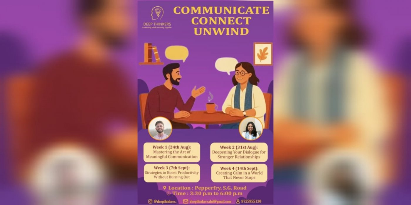 Communicate Connect Unwind