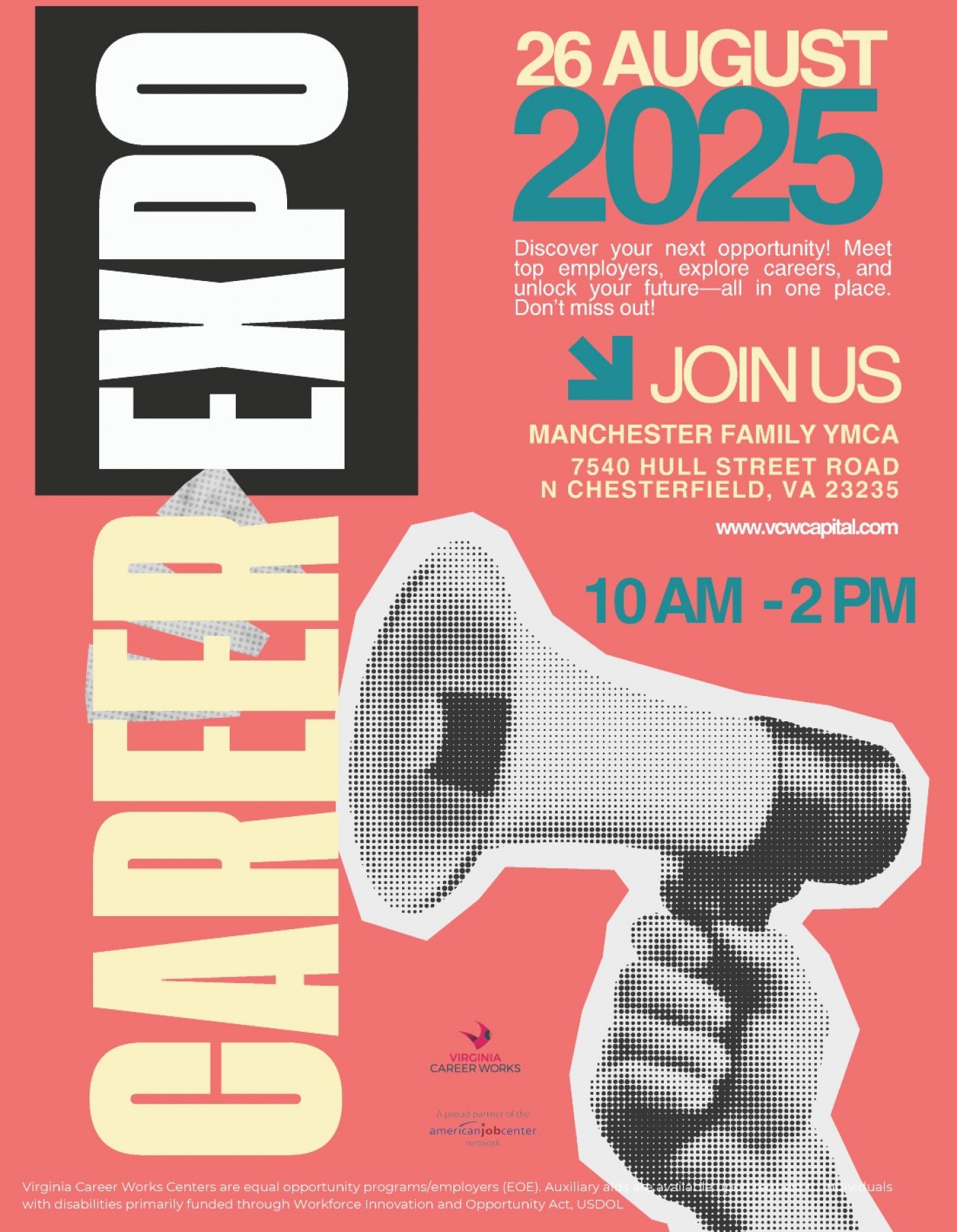Virginia Career Works - Capital Region's August 2025 Career Expo
