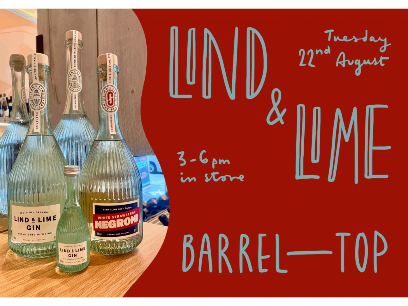Lind & Lime Barrel Top Tasting At Cockburns of Leith