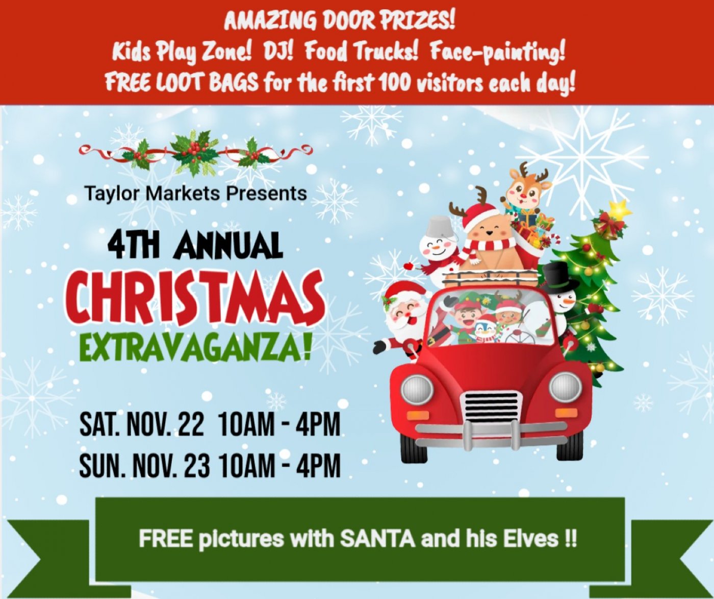 4TH ANNUAL CHRISTMAS EXTRAVAGANZA
