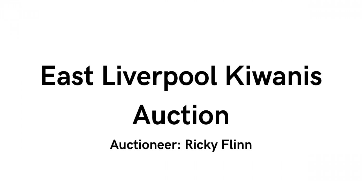 East Liverpool Kiwanis Auction