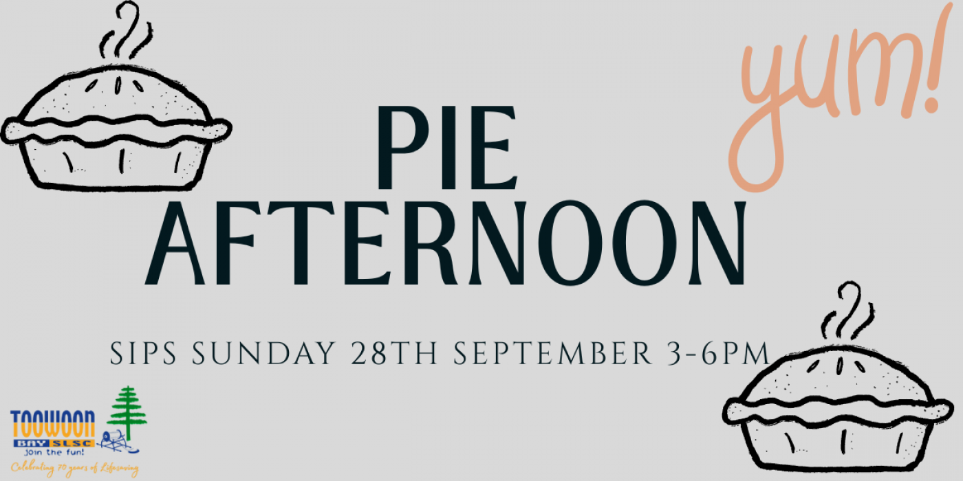 Pie Afternoon at Sunday SIPS