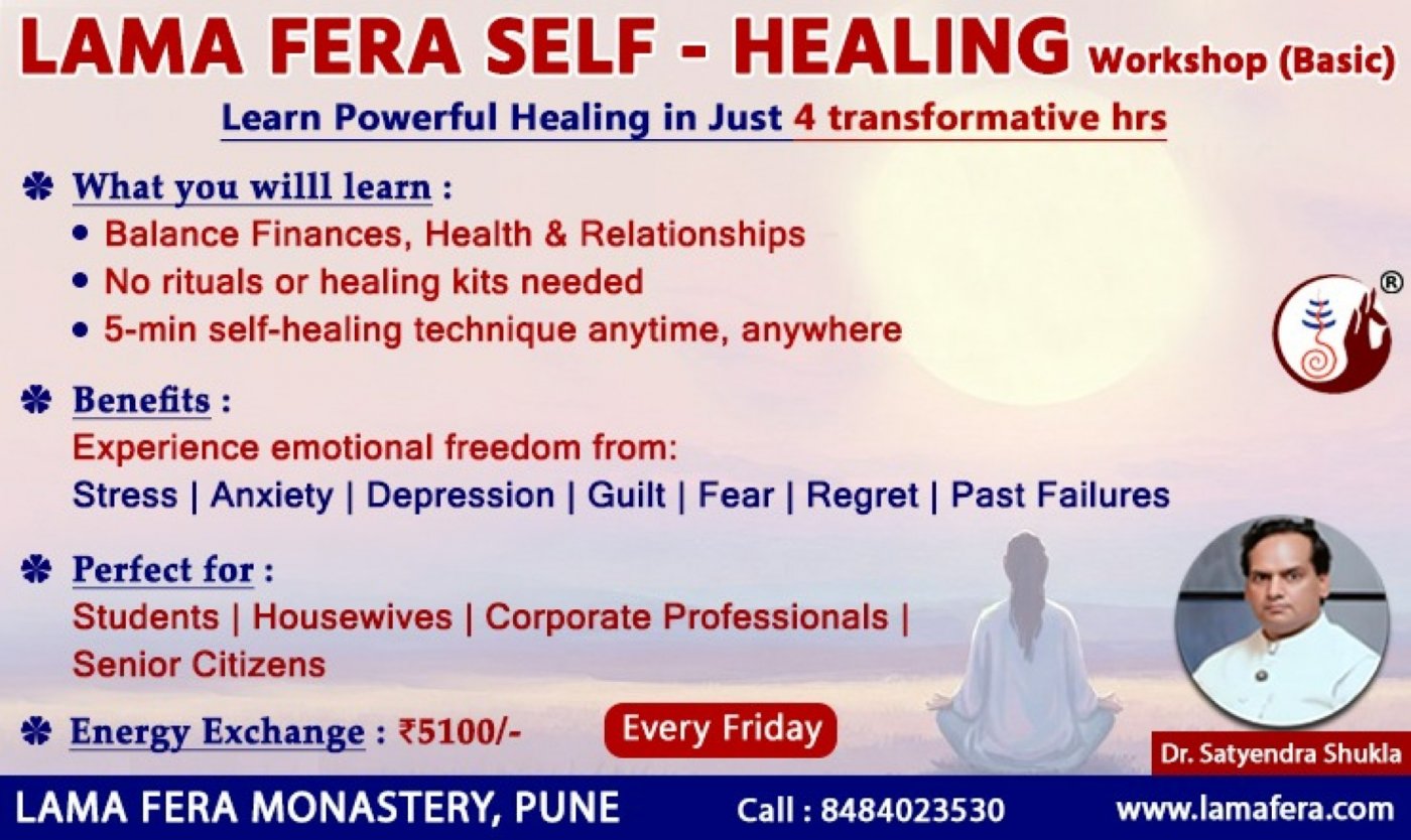 LAMA FERA SELF-HEALING WORKSHOP (BASIC) Tickets, Online, 19 August 2025