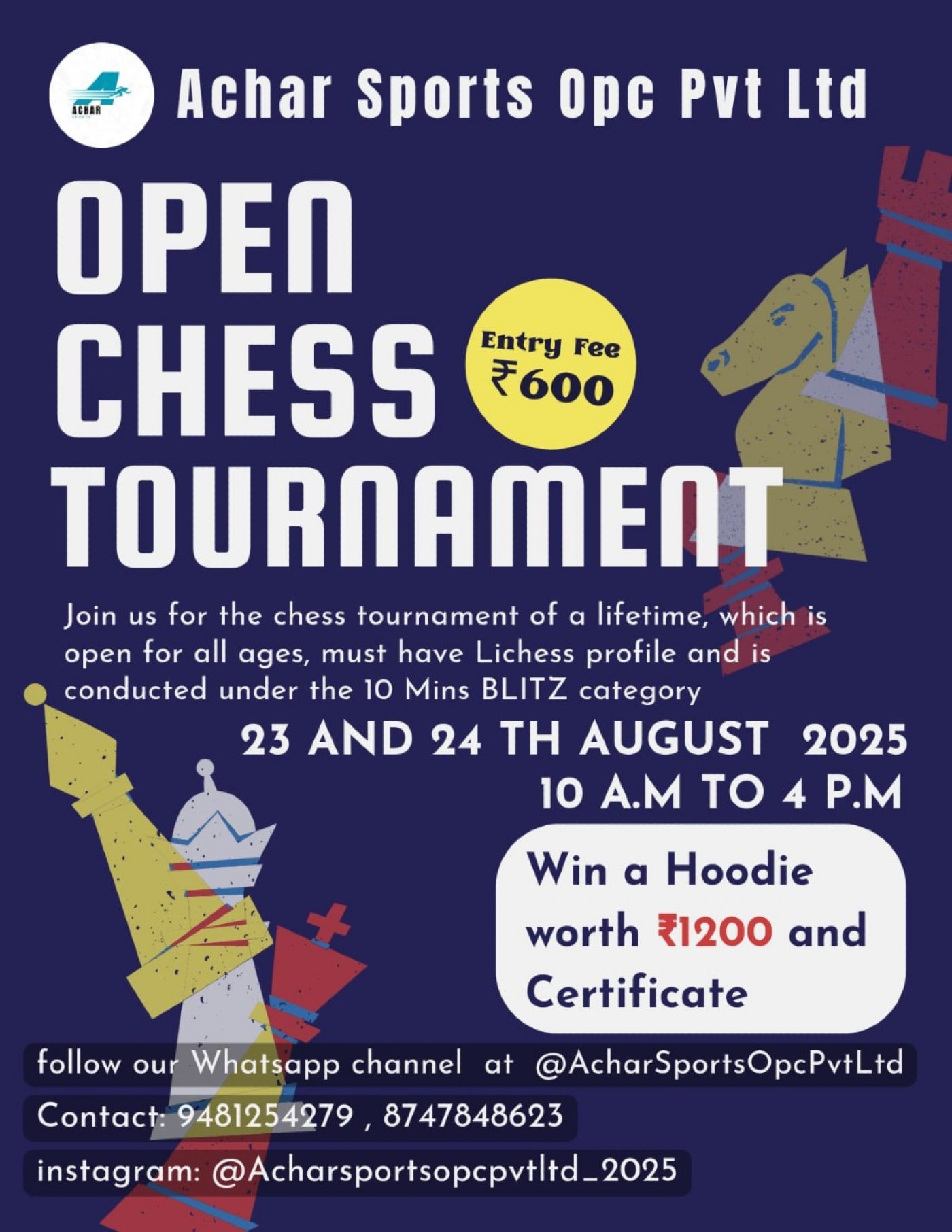 Season 2 chess tournament