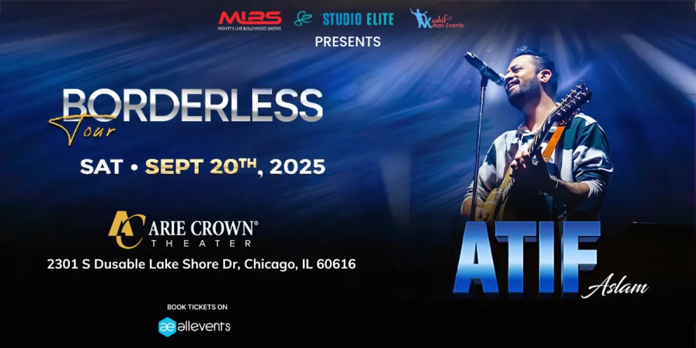 Borderless Tour - Atif Aslam Live in Chicago