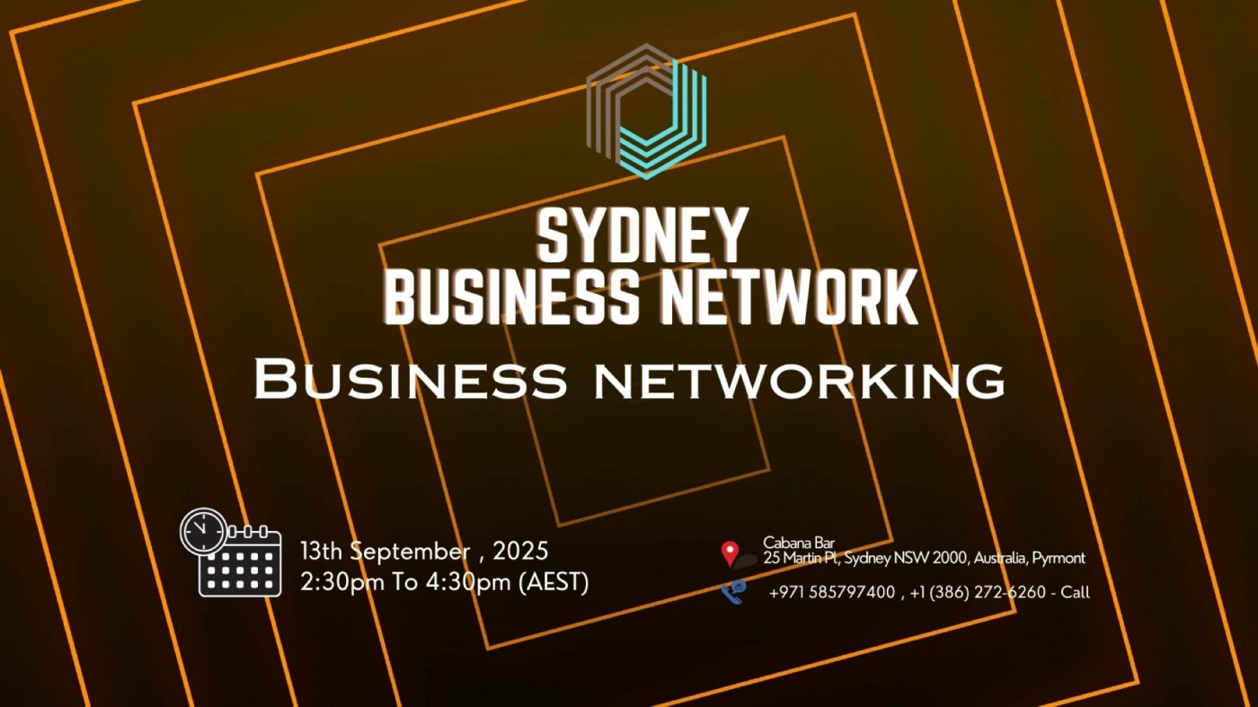 Business Networking Sydney Australia 2025