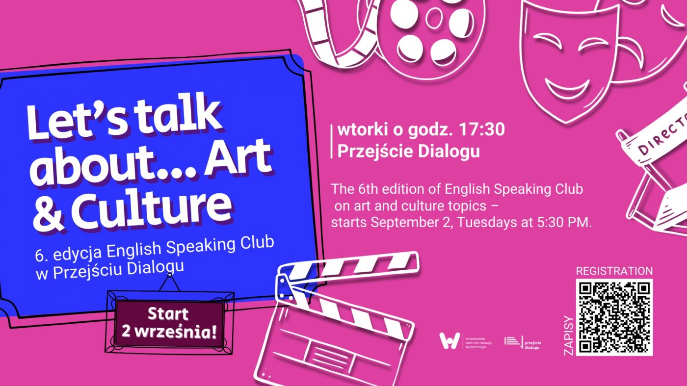 Nowy sezon! English Speaking Club \u201eLet\u2019s Talk About 6.0\u201d