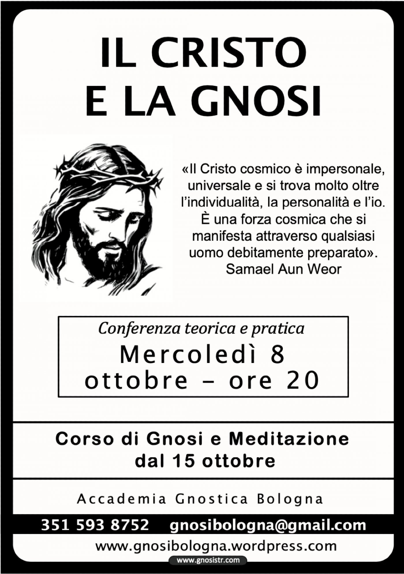 Conferenza: Il Cristo e la Gnosi