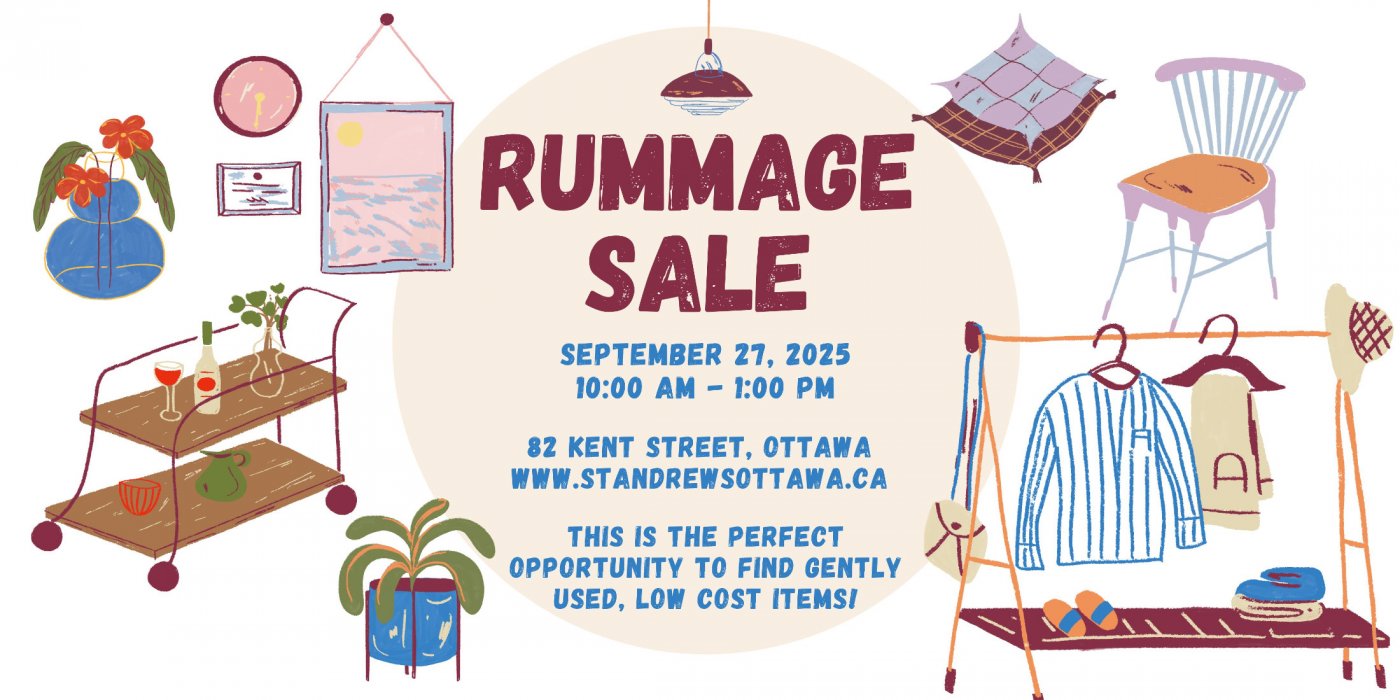 Fall Rummage Sale at St. Andrew's, Downtown Ottawa