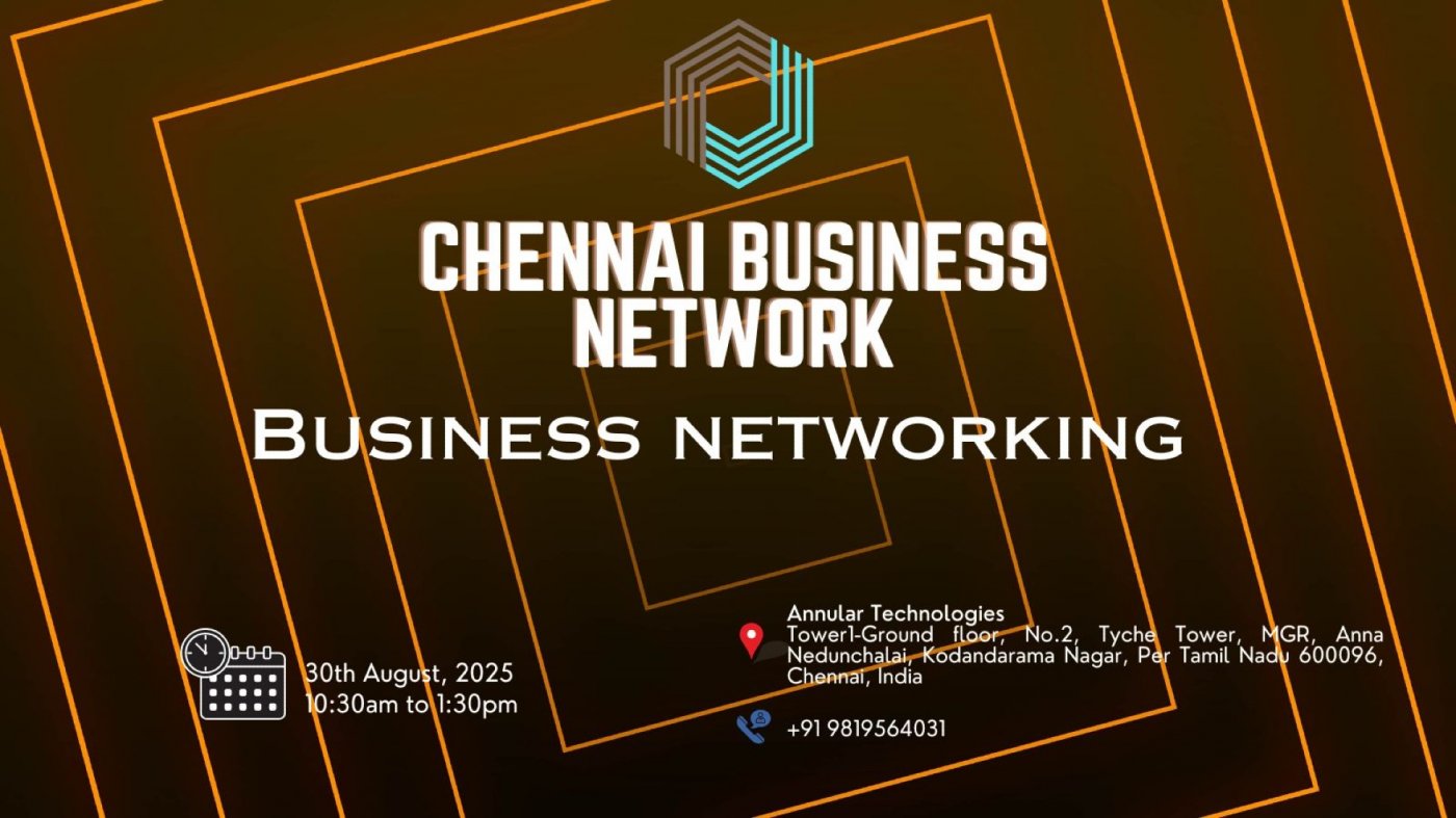 Business Networking 2025 Chennai