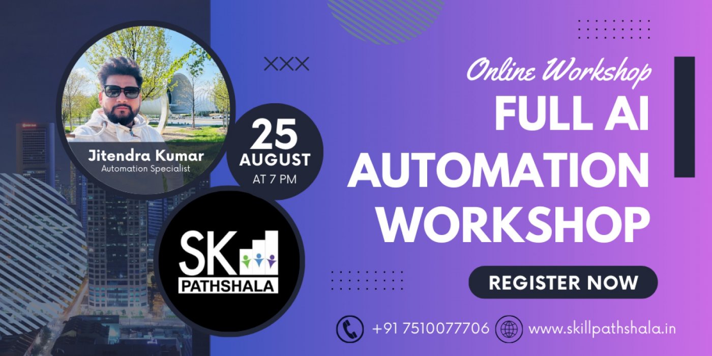 Full AI Automation Workshop : Build & Sell AI Automations + Agents (No Coding Require)