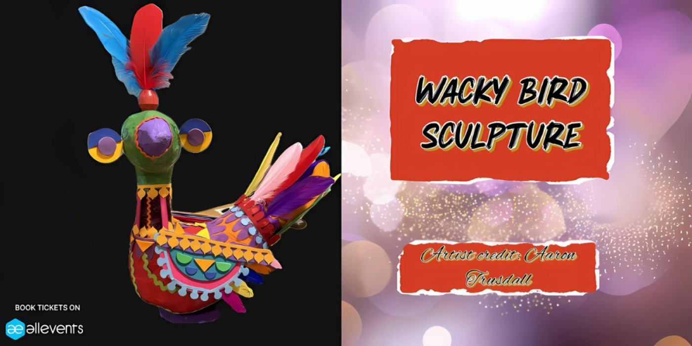 Young Masters 5-Week Youth Art Journey: Wacky 3-D Bird Sculpture (ages 10-Teen)