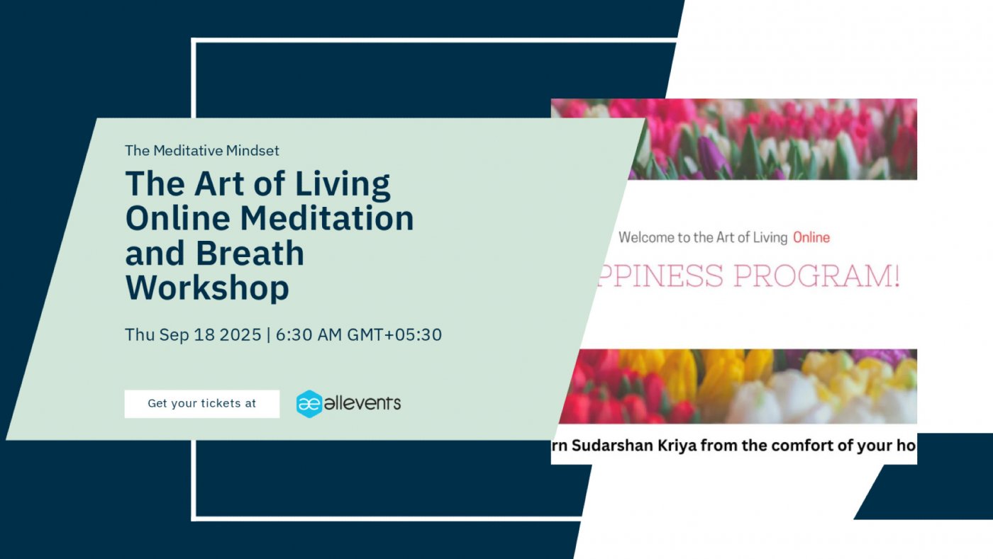 The Art of Living Online Meditation and Breath Workshop