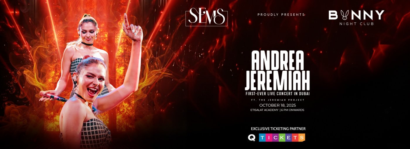 Andrea Jeremiah Live in Dubai