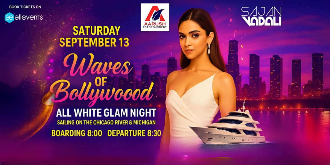 Waves Of Bollywood All White Glam Night
