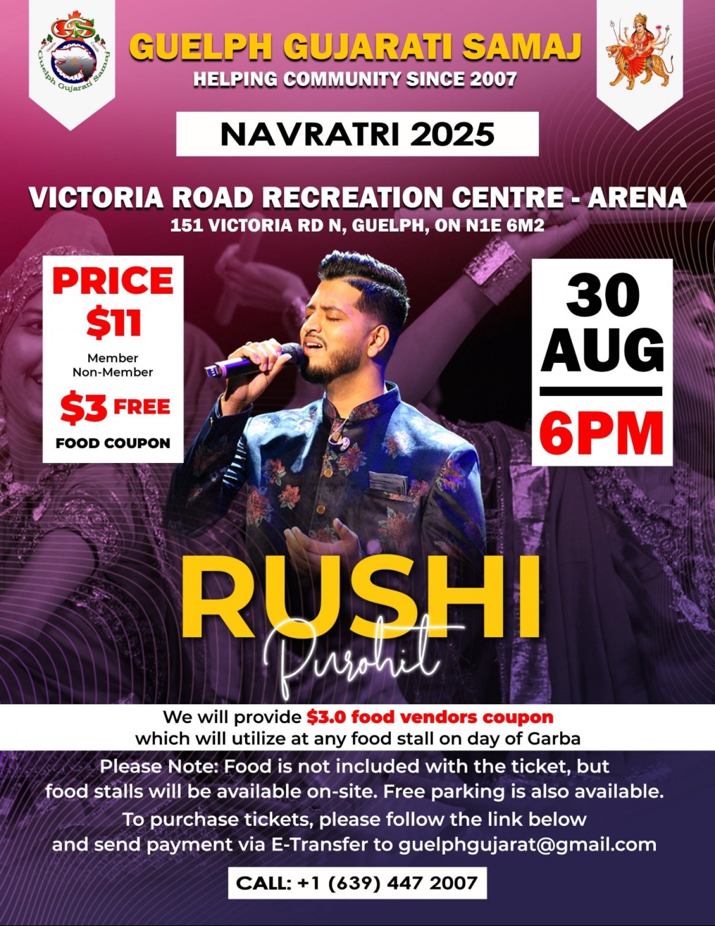 GGS 2025 - Garba with Rushi Purohit