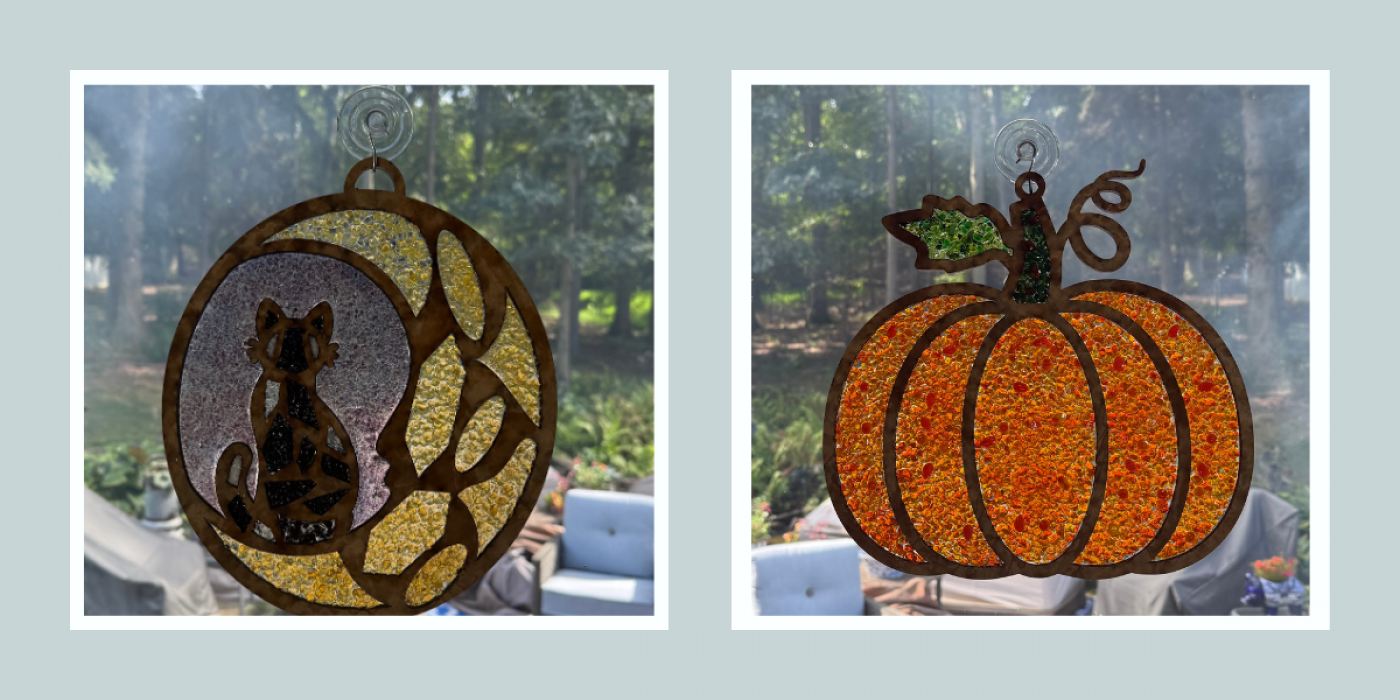 Mixed Media Suncatchers
