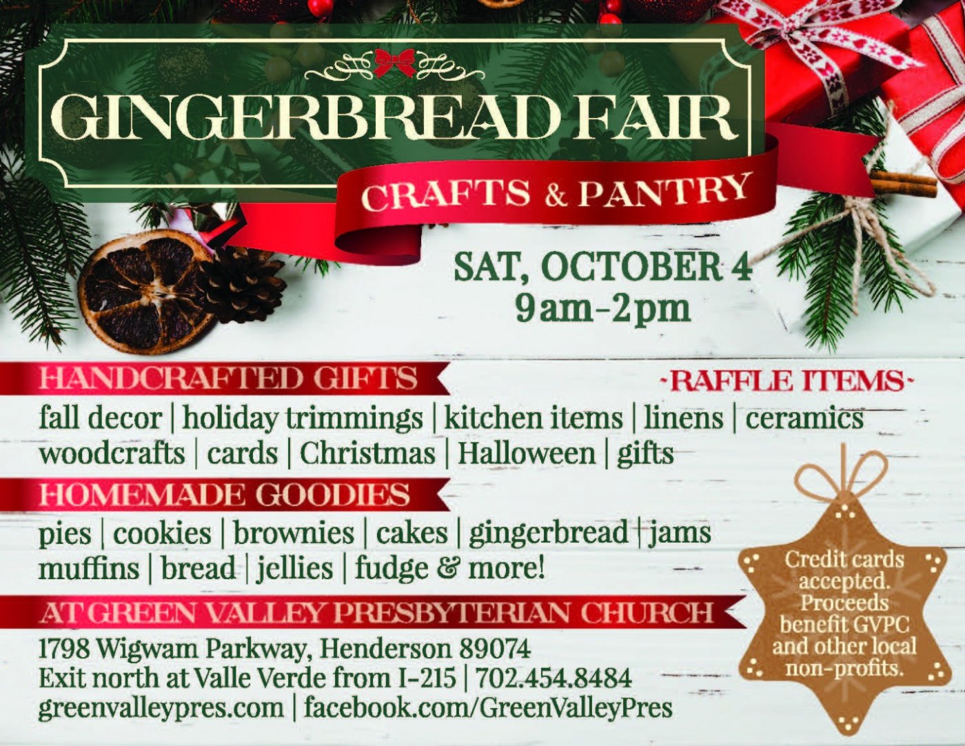 Gingerbread Craft Fair