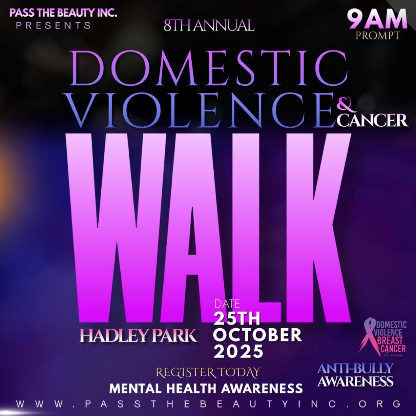 Domestic Violence & Cancer Walk