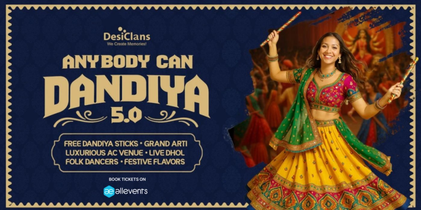 AnyBody Can Dandiya 5.0 - Palace Grounds