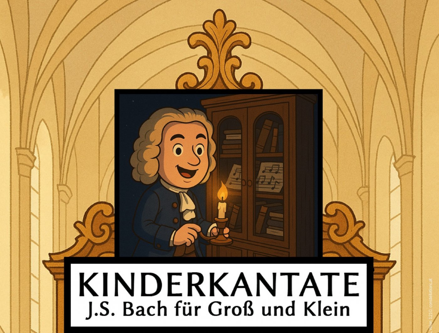 Kinderkonzert "Johann Sebastian und der verbotene Notenschrank"