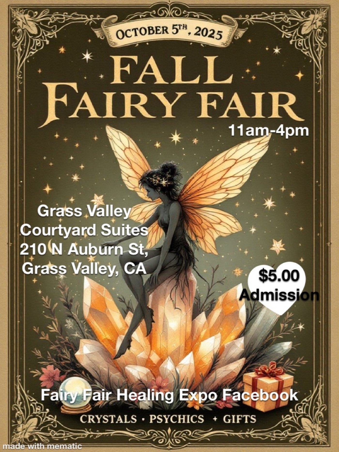 FALL FAIRY FAIR GRASS VALLEY