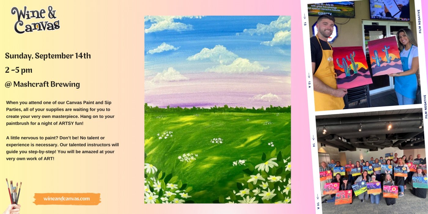 Greenwood Paint Sip n Swirl \u2013 Last Summer Sunset