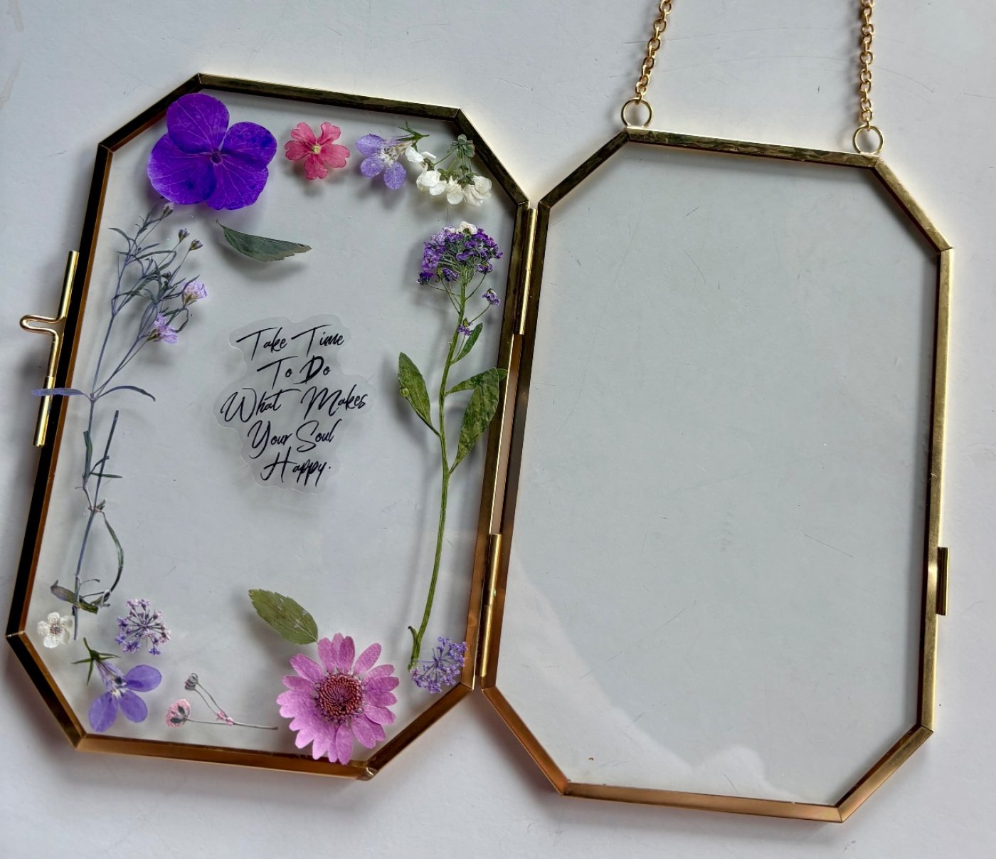 Pressed flower frame workshop & grazing board 