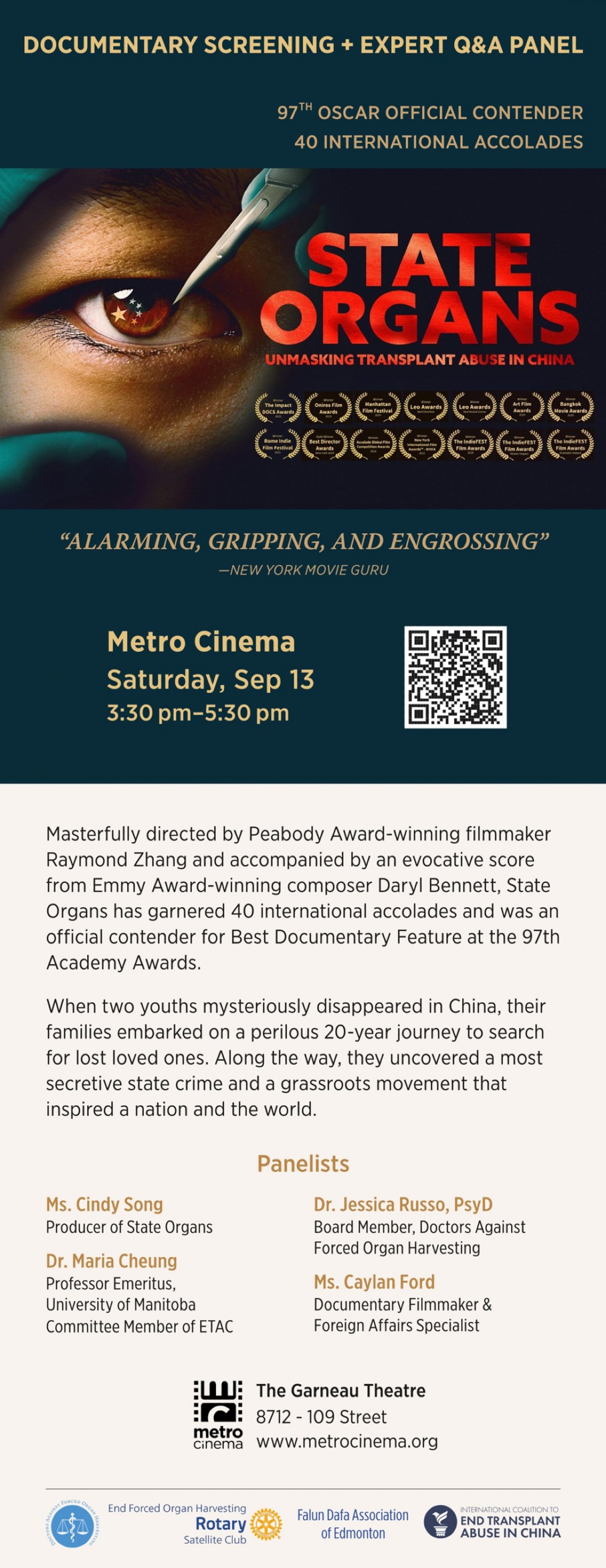 State Organs Film Screening & Expert Q&A
