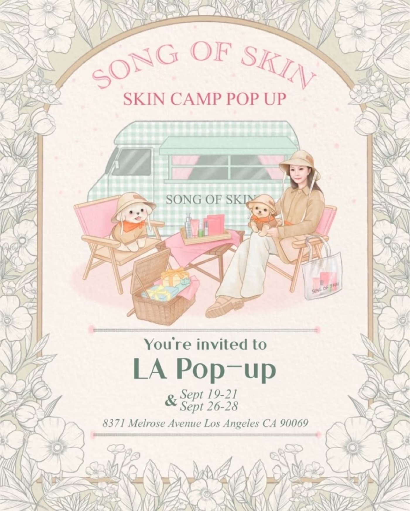 Song of Skin\u2019s \u201cSkin Camp\u201d LA Pop-Up