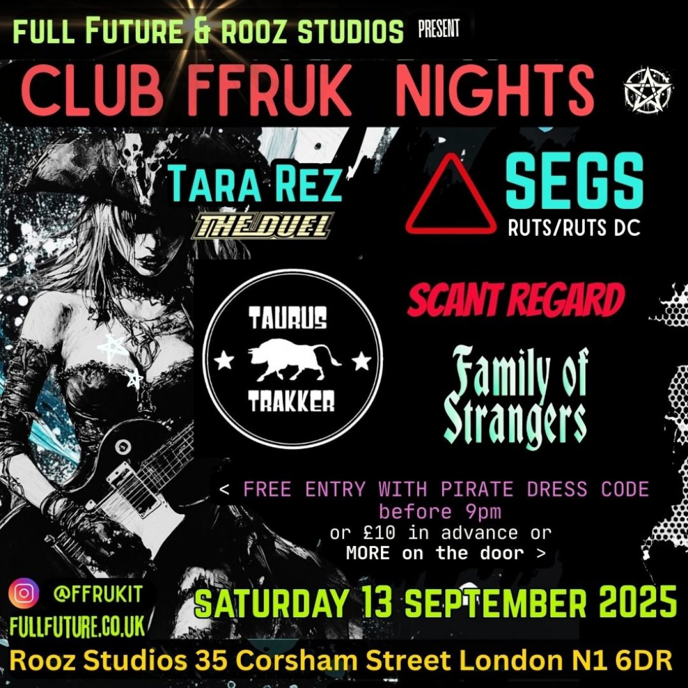 Club FFRUK Nights - Saturday 13 September 2025