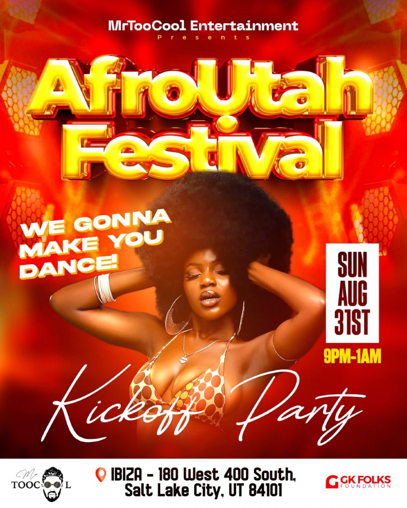 MrTooCool x AfroUtah: The Official Kickoff Dance Party