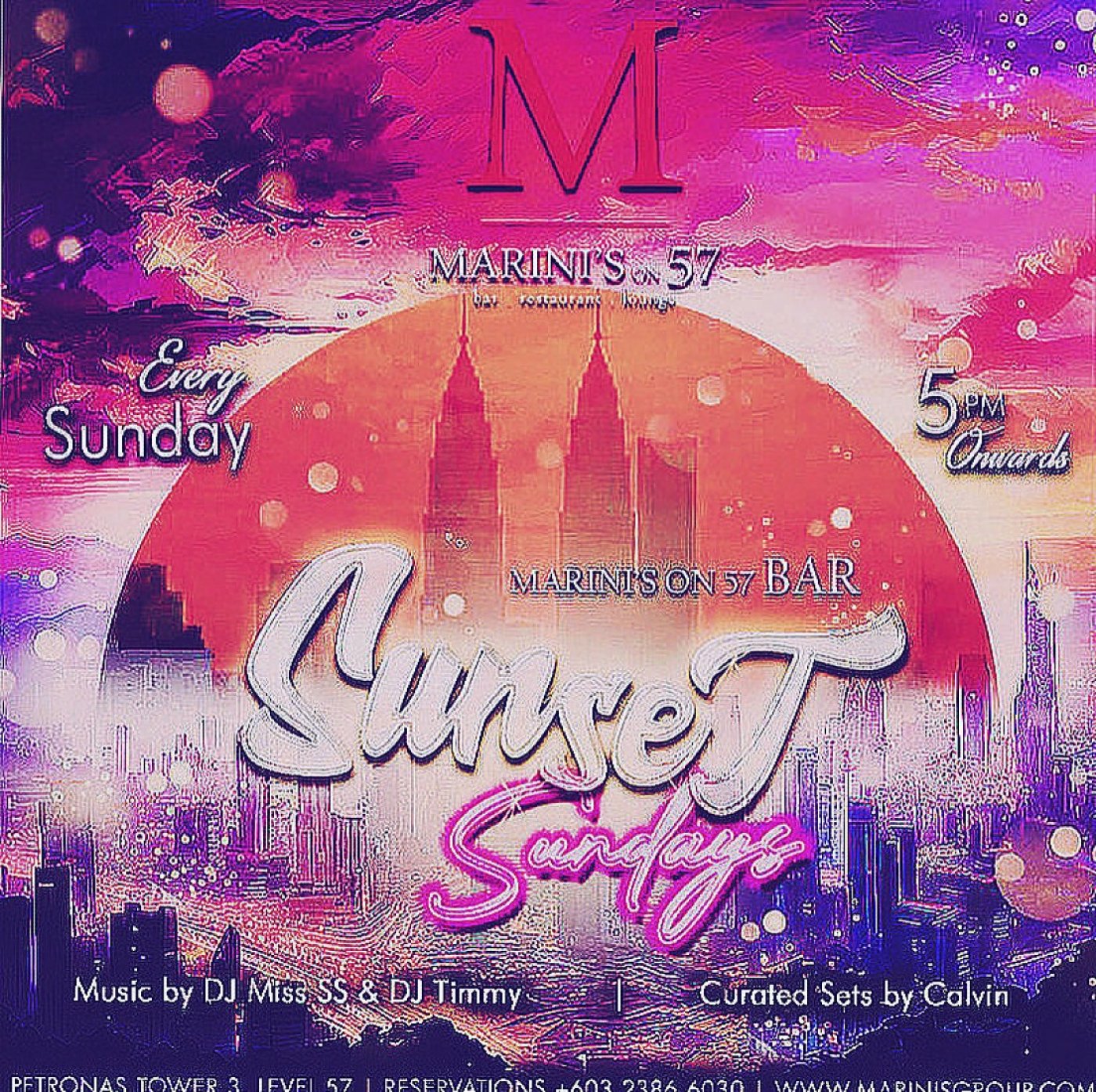 Sunday Sunset Sessions at Marini's On 57
