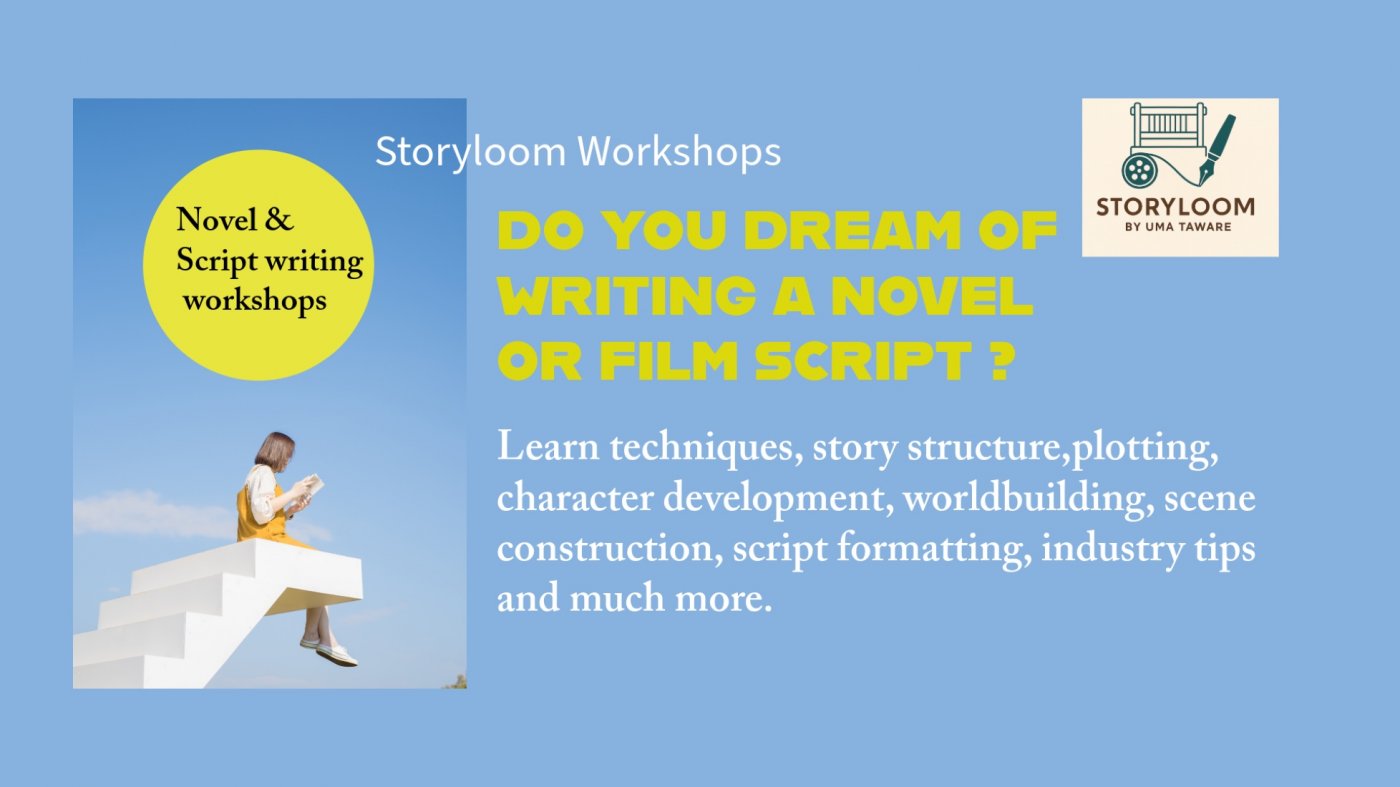2 DAY Novel & Script writing workshop by STORYLOOM