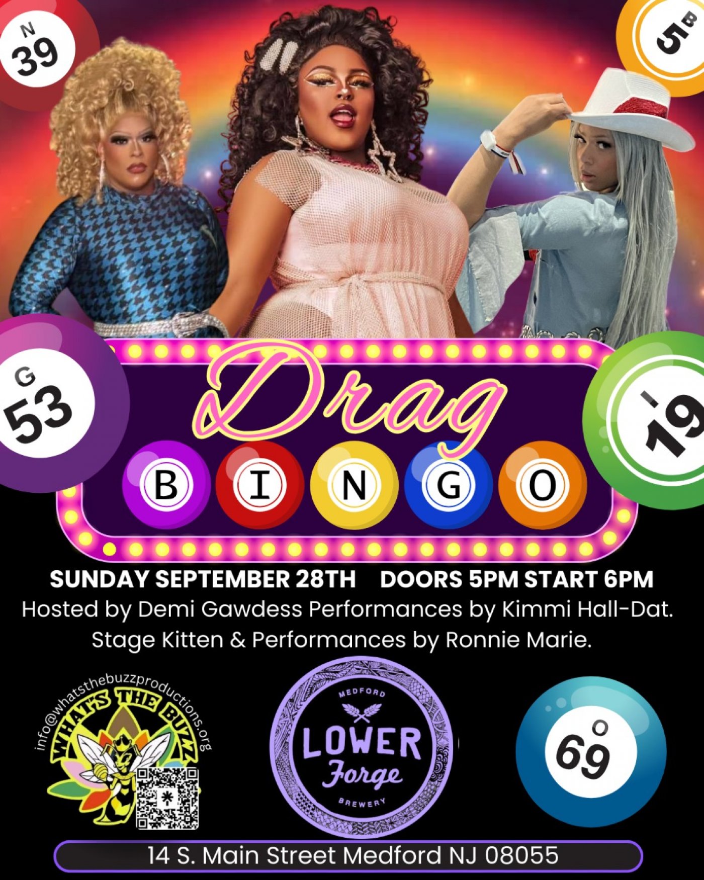 Buzz Gworls Drag Bingo