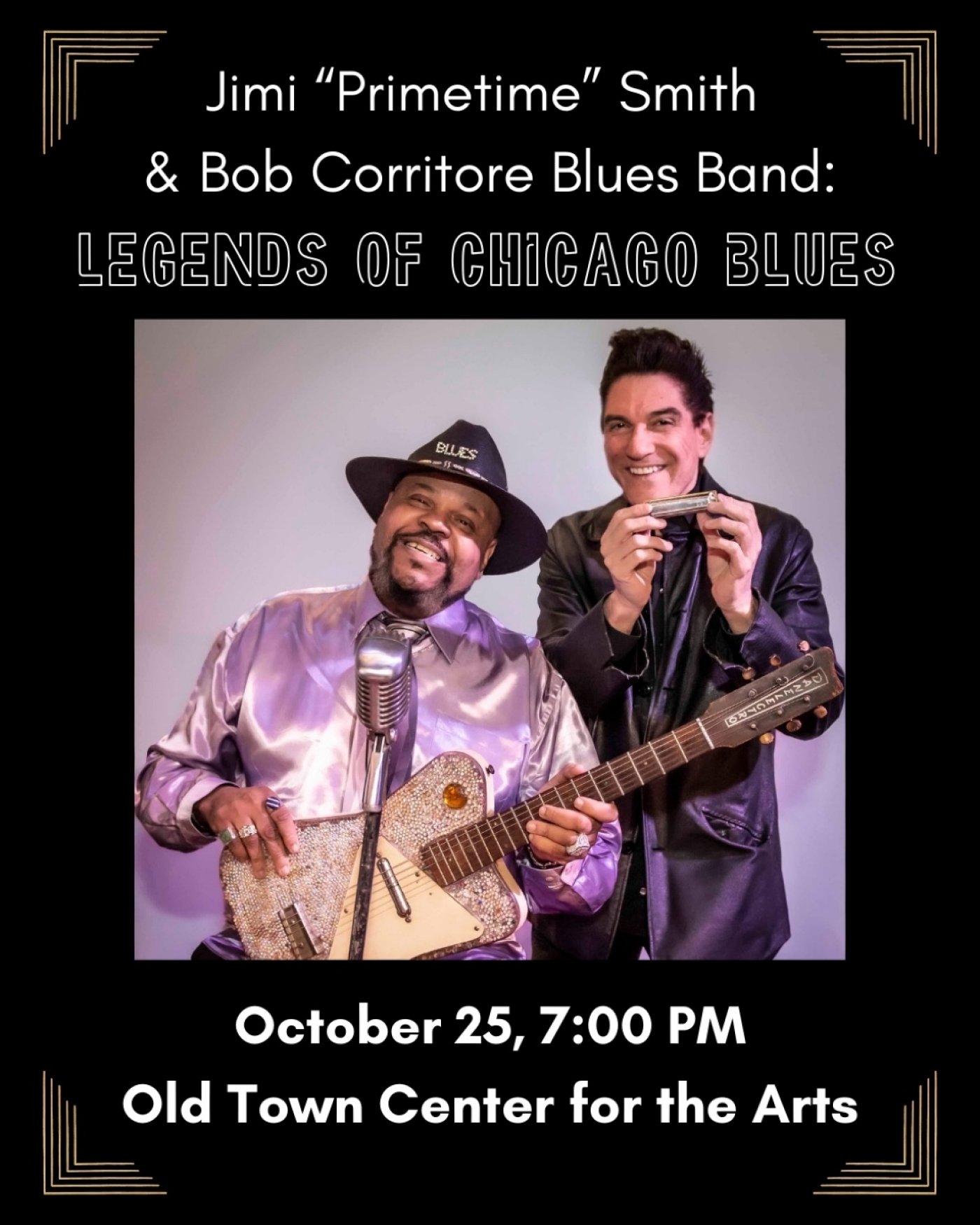 Jimi Primetime Smith \/Bob Corritore Blues Band