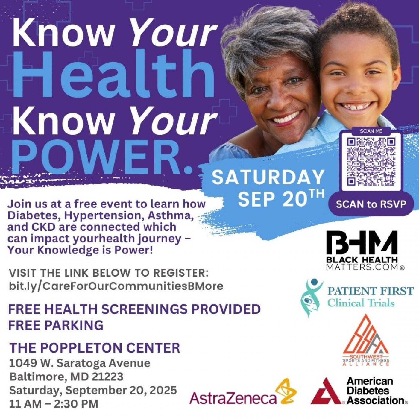 FREE Community Event - Know Your Health, Know Your Power!